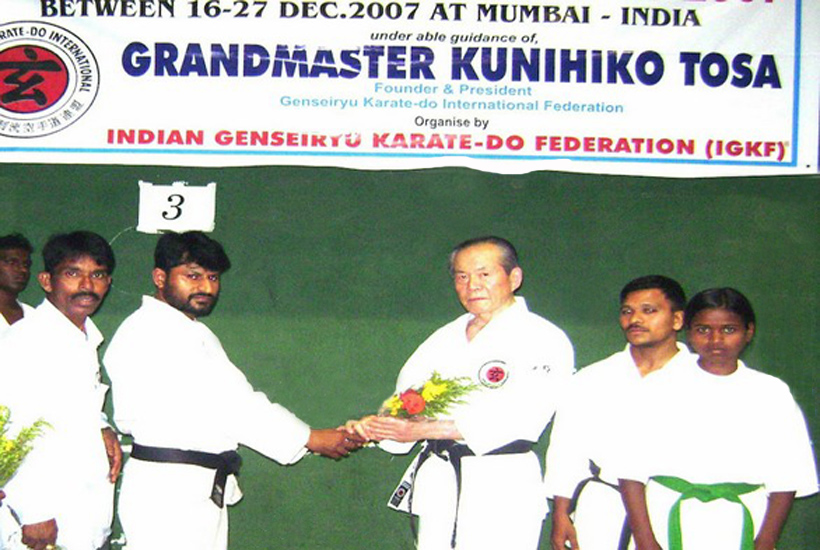 Ranjit Kathade - Karate Class, washim