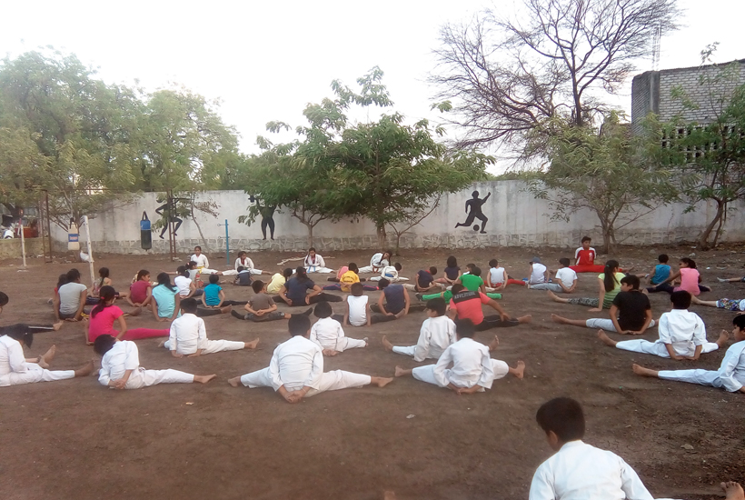 Ranjit Kathade - Karate Class, washim